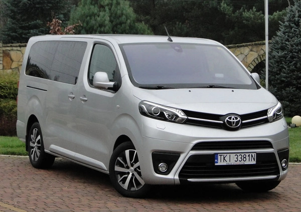 Toyota Proace Verso cena 139999 przebieg: 228754, rok produkcji 2018 z Kielce małe 781